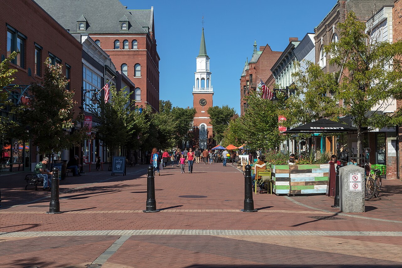 Burlington, Vermont skyline