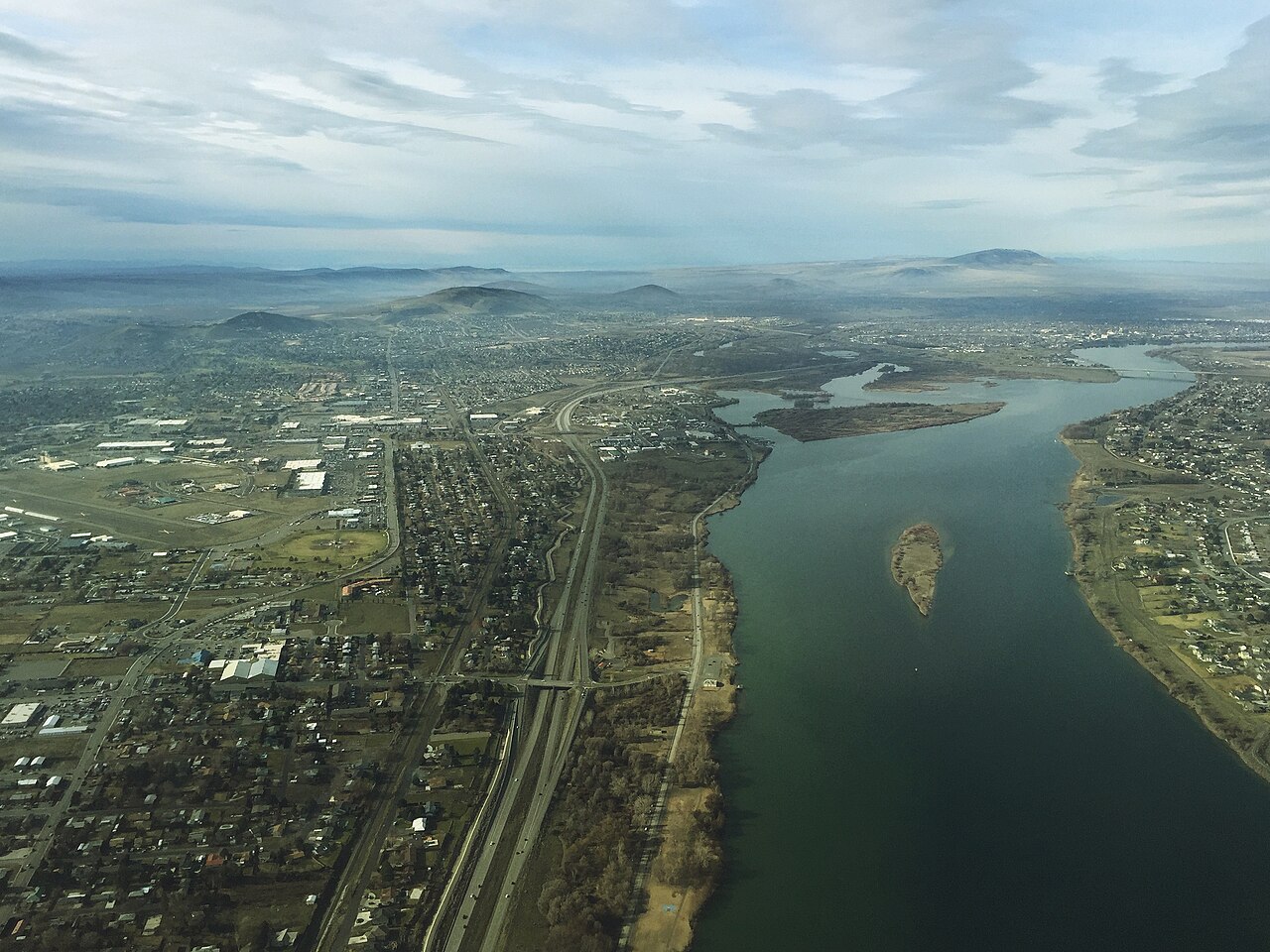 Kennewick, Washington skyline