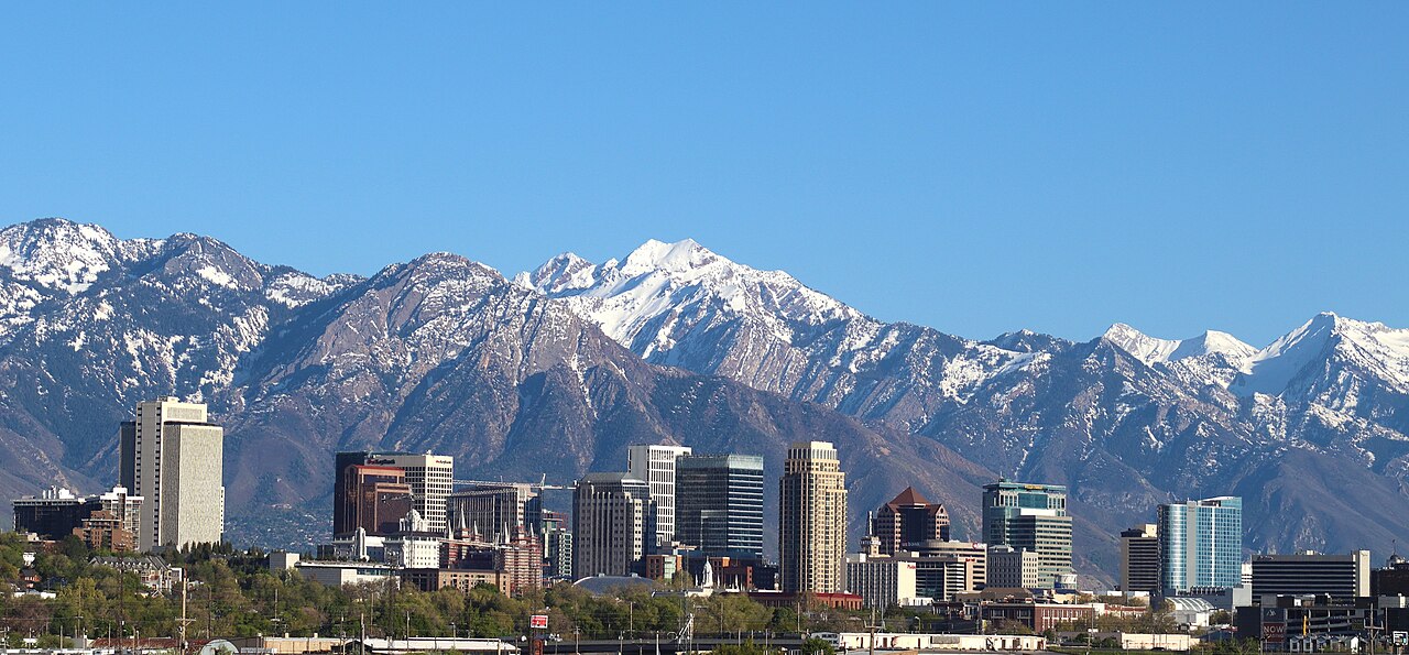 Salt Lake City, Utah skyline