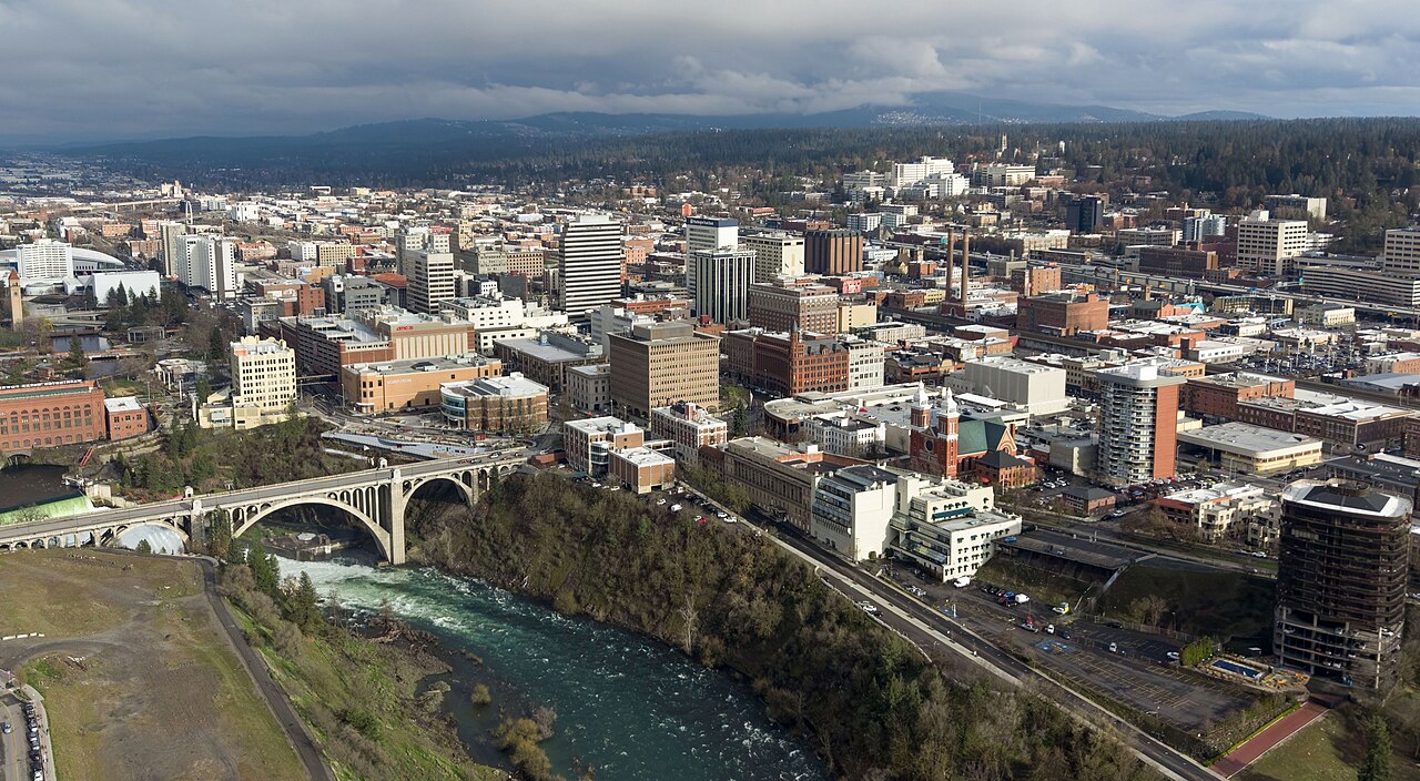 Spokane, Washington skyline