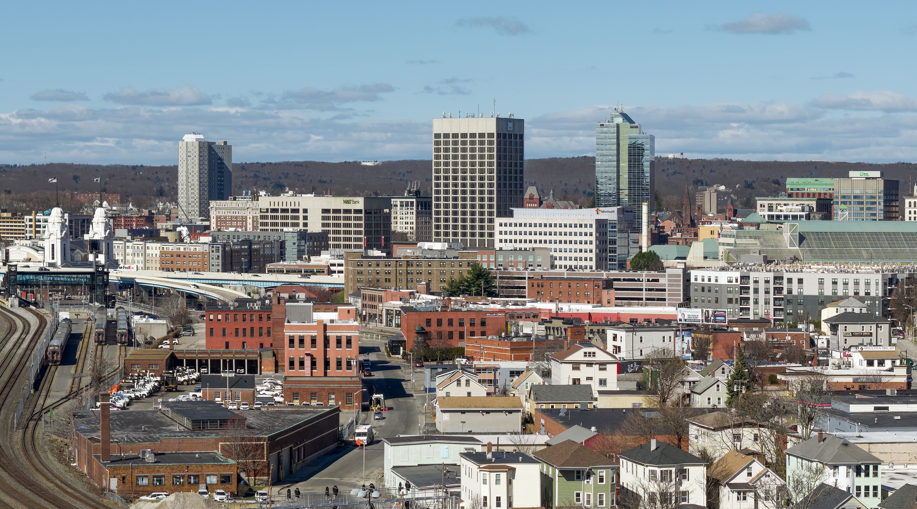 Worcester, Massachusetts skyline